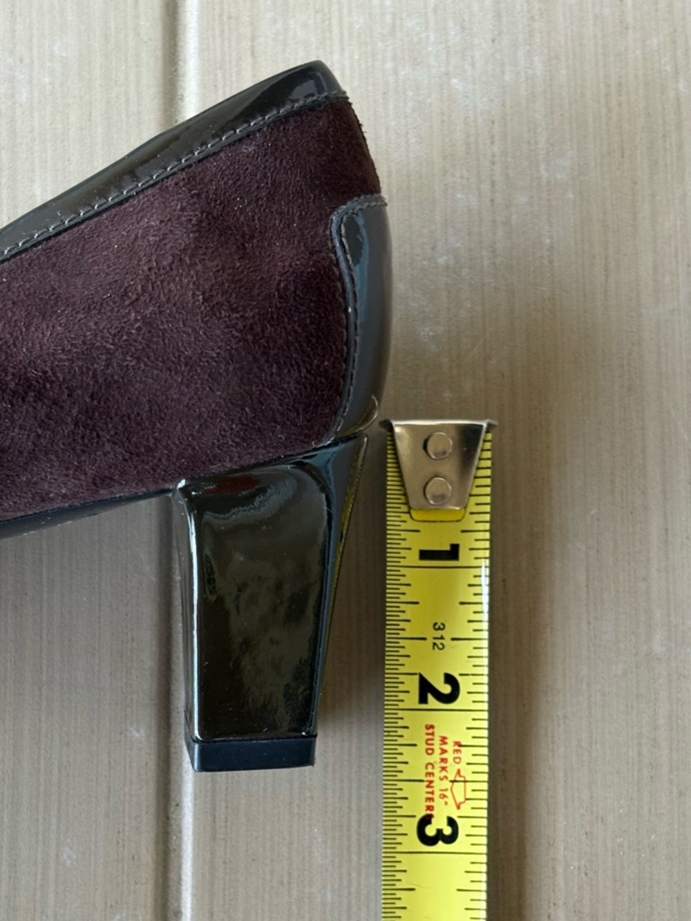 Tod's Timeless Classic Brown Suede Block Heel Loafers With Logo. Women’s EU 37 - Picture 12 of 16